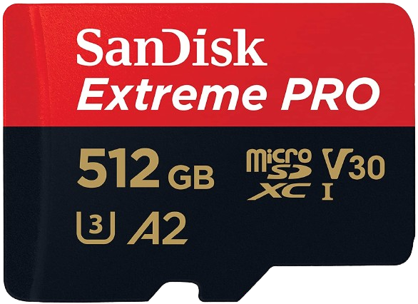 SanDisk - Extreme PRO Classe 10 U3 V30 V2 512Go